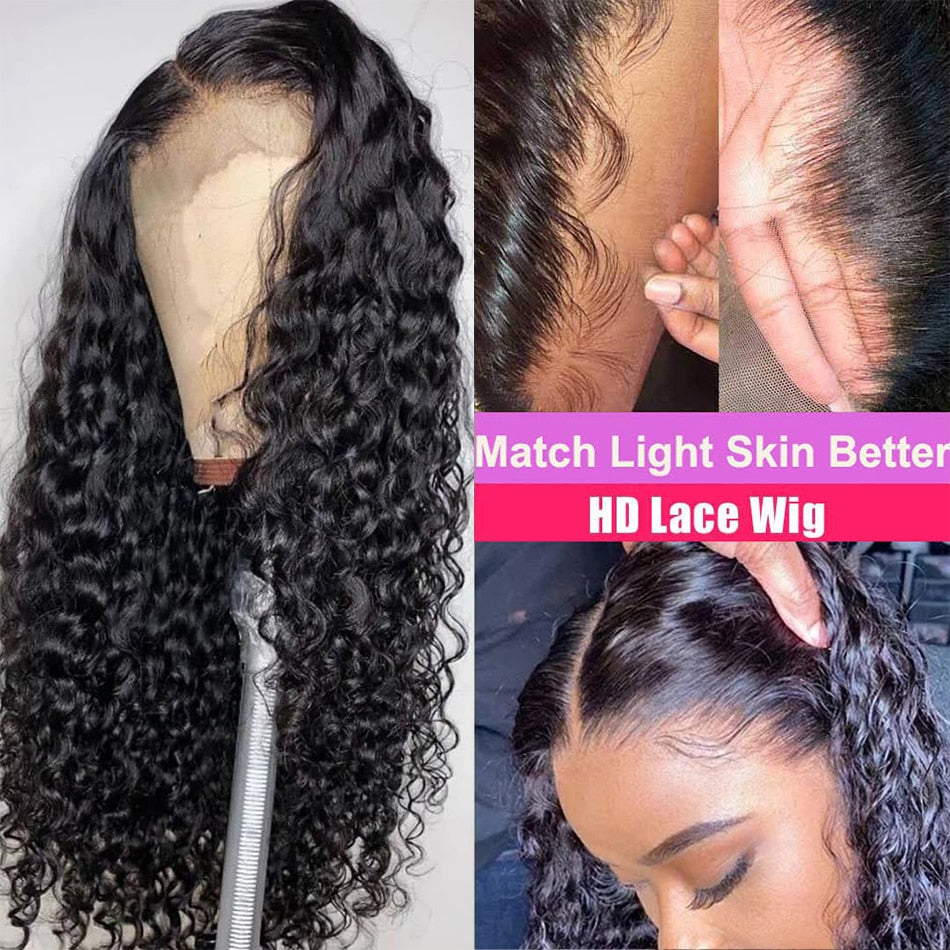 Brazilian Deep Curly Lace Front Wig