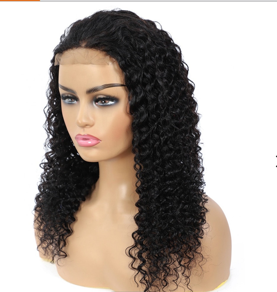 Brazilian Deep Curly Closure Wig