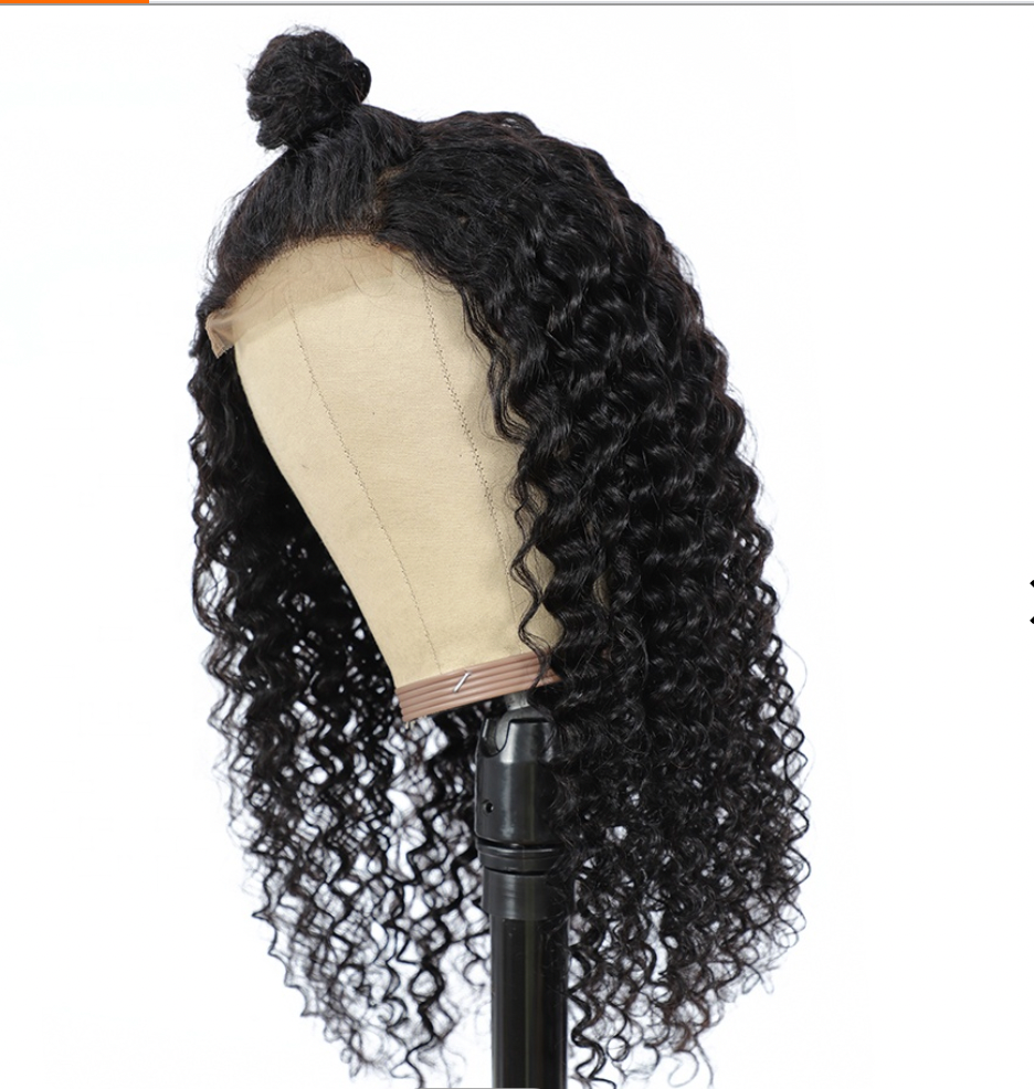 Brazilian Deep Curly Closure Wig