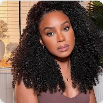 Kinky Curly Frontal Wig