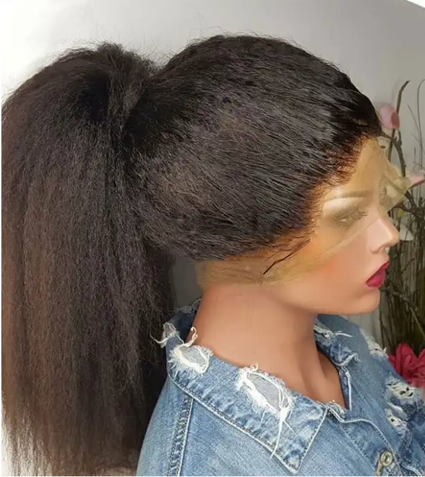 Kinky Straight Full Lace Wig