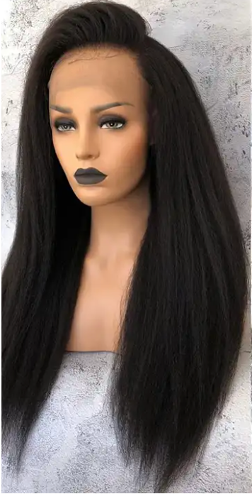 Kinky Straight Full Lace Wig