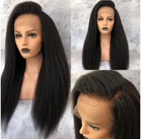 Kinky Straight Full Lace Wig